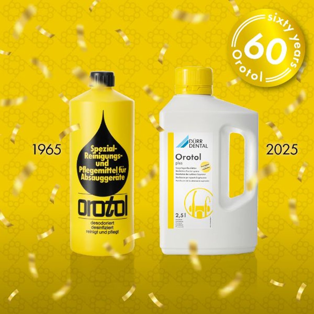 60 Jahre Orotol & Sauganlagen von DÜRR DENTAL SE
