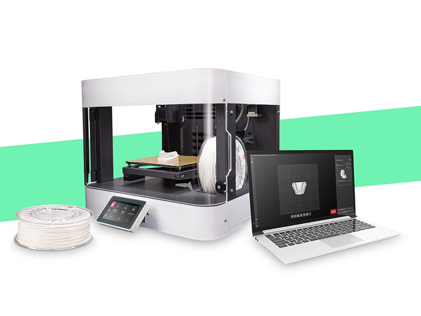 SIMPLEX 2 SX: Vollständig abgestimmtes dentales 3D-Filament-Drucksystem von Renfert GmbH