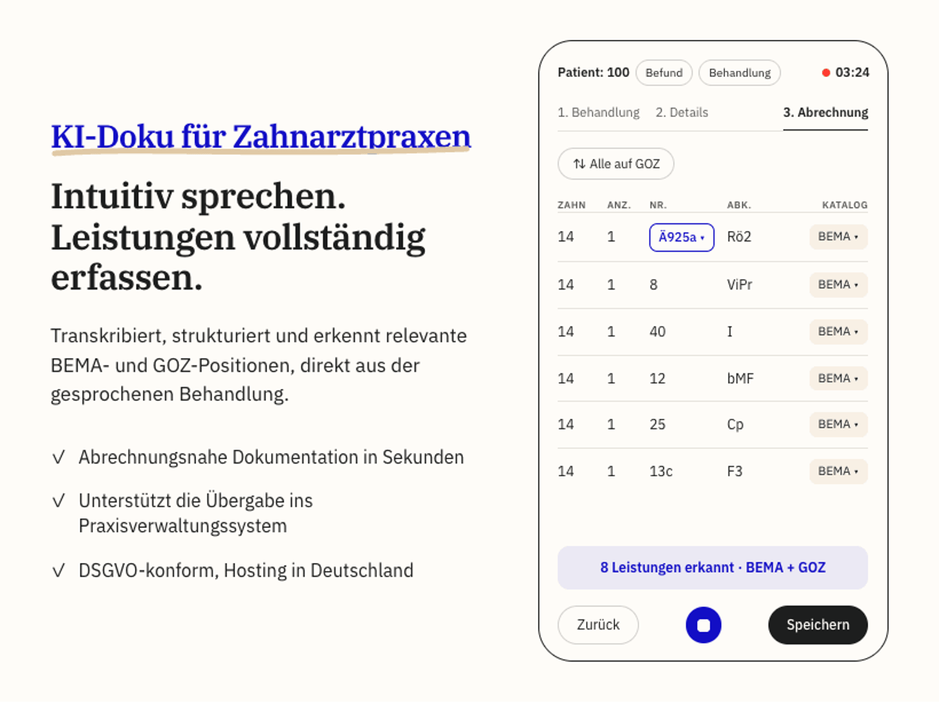 Roger führt KI-basierte Dokumentation für Zahnarztpraxen ein von Sanos Services GmbH