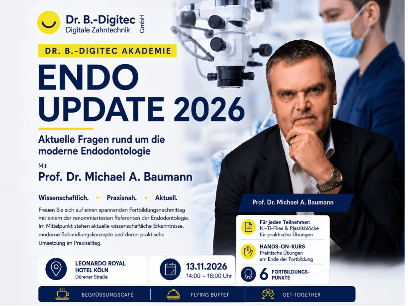 Endo Update 2026: Was moderne Endodontie heute wirklich entscheiden muss von Dr. B.-Digitec GmbH