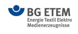 Berufsgenossenschaft Energie Textil Elektro Medienerzeugnisse (BG ETEM) Logo