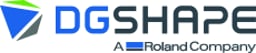 DGSHAPE A Roland Company Logo