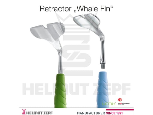 Retractor „Whale Fin“ acc. to Dr. Maty – Helmut Zepf Medizintechnik GmbH