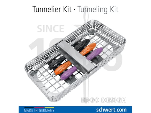 Tunneling kit with SCHWERT Universal Handle ERGO DESIGN – A. Schweickhardt GmbH & Co. KG