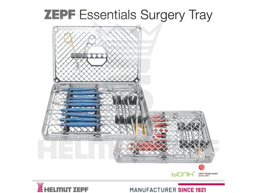 Zepf Essentials Surgery Tray – Helmut Zepf Medizintechnik GmbH