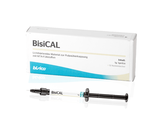 BisiCAL – Bioaktives Pulpaüberkappungsmaterial mit MTA-Füllstoffen – Bisico Bielefelder Dentalsilicone GmbH & Co. KG