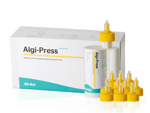 Algi-Press – Alginat-Ersatz mit den Vorteilen eines A-Silikons – Bisico Bielefelder Dentalsilicone GmbH & Co. KG