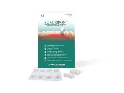 SURGISPON® Dental - Absorbable haemostatic gelatin sponge – Aegis Lifesciences Pvt Ltd