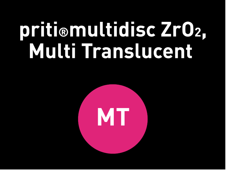 priti® multidisc ZrO₂ MT von Pritidenta GmbH