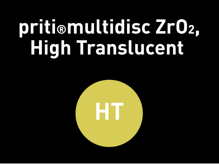 priti® multidisc ZrO₂ HT von Pritidenta GmbH
