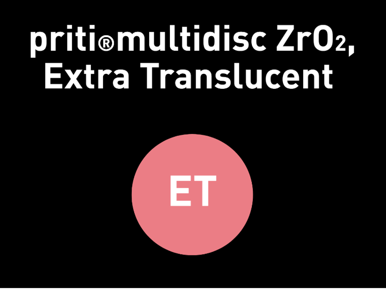 priti® multidisc ZrO₂ ET von Pritidenta GmbH
