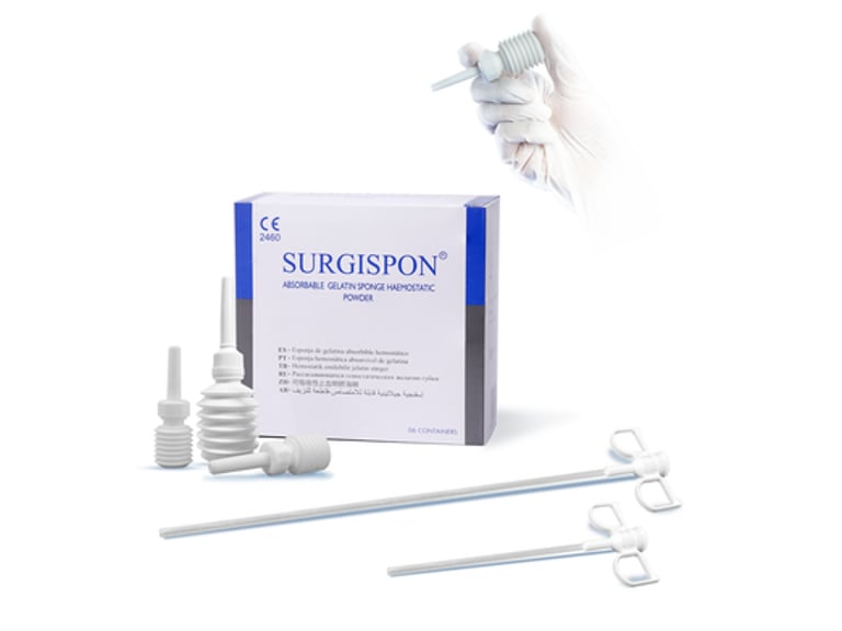 Absorbable Hemostat powder - SURGISPON® von Aegis Lifesciences Pvt Ltd